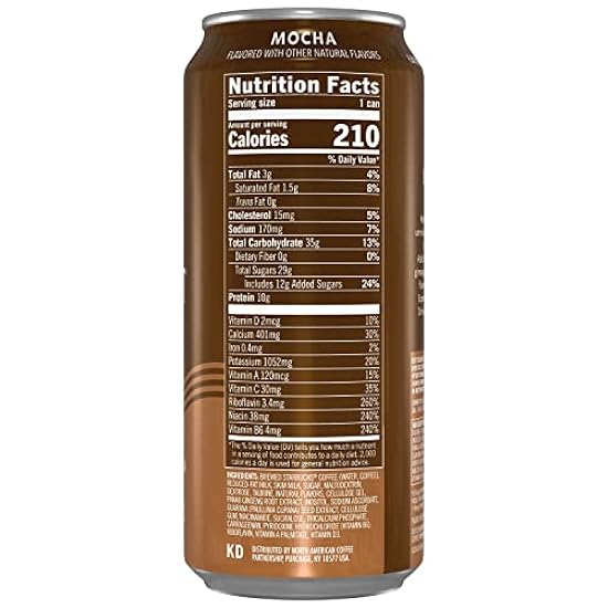 Starbucks Doubleshot Energy, Mocha, 15 Ounce Cans, 12 Pack 250706516