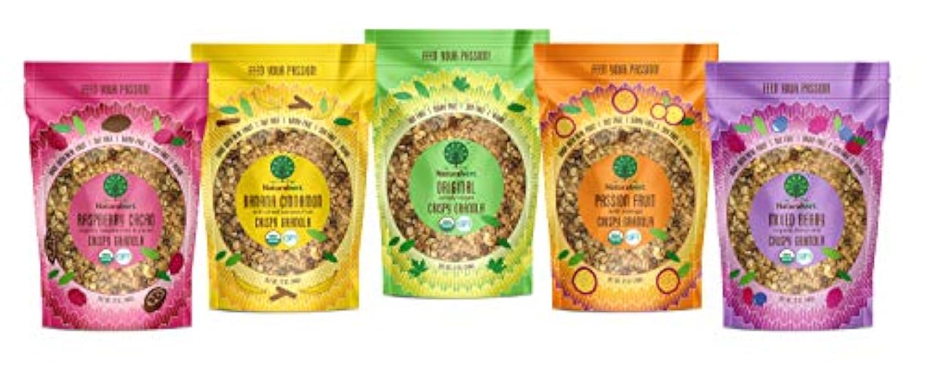 Naturalvert Organic, gluten-free, vegan granola 12oz (V