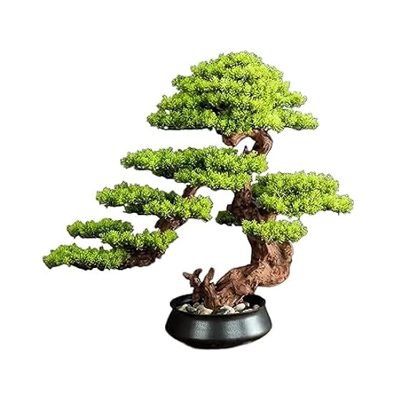 Fake Bonsai Tree Simulated Bonsai Welcoming Guests Pine