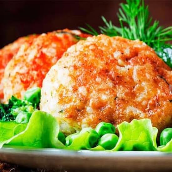 Salmon Meatballs | 32 Count | All Fresh Seafood | Our Wild Sockeye Salmon Meatball Recipe Paired with Our Freshly Prepared Marinara Sauce Has Been a 20 Year Fan Favorite - Kids love em 36096995