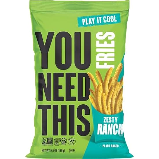 YOU NEED THIS Zesty Ranch Fries, 5.5 Oz (Pack of 12) 75