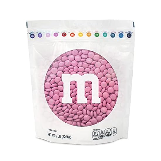 M&M’S Pink Milk Schokolade Candy, 5lbs of M&M´S in