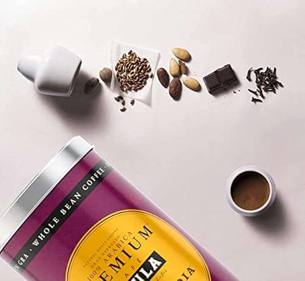 Saula Premium Dark India Kaffee Beans - 100% Arabica Espresso Blend (2 x 17.6 Oz) 655059159