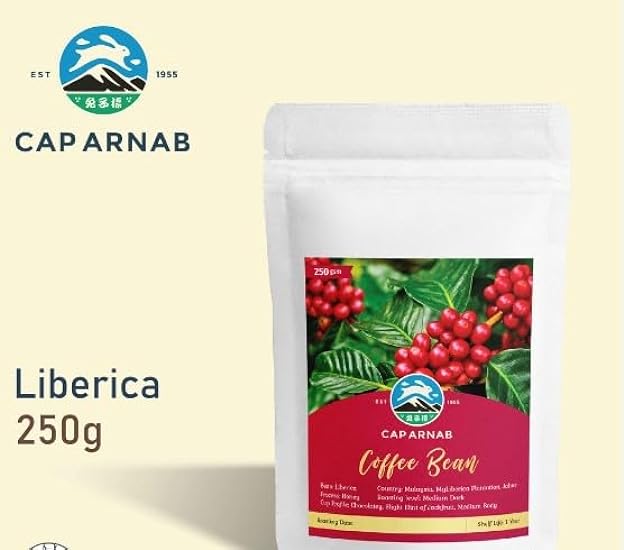 Cap Arnab Freshly Roasted - Liberica Kaffee Bean (Medium) 250g - Grade 1. Cup Profile: Schokoladey, Slight Hint of Jackfruit, Medium Body 2941664