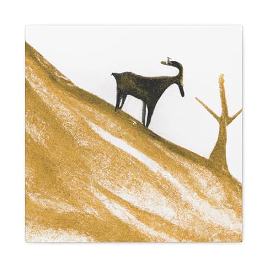 Mountain Goat Simplicity - Canvas 20″ x 20″ / 1.25