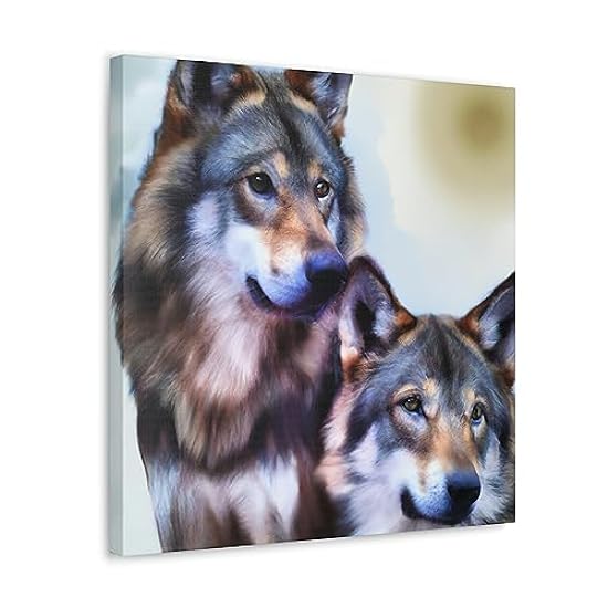 Wolves of the Wild - Canvas 36″ x 36″ / Premium Gallery Wraps (1.25″) 362885660