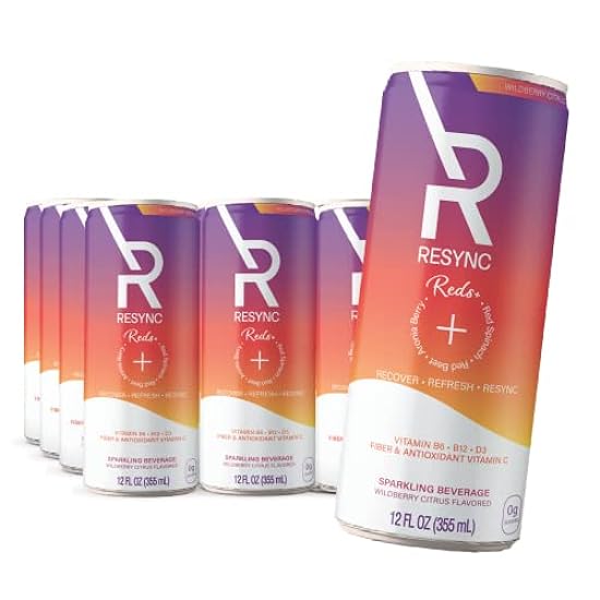 RESYNC Sparkling Functional Beverage | Immune Boosting,