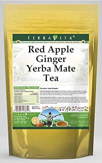 Red Apple Ginger Yerba Mate Tee (50 Teebeutel, ZIN: 566
