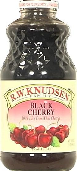 Knudsen Just Juice, Schwarz Cherry 32 fl.oz (Pack of 6)