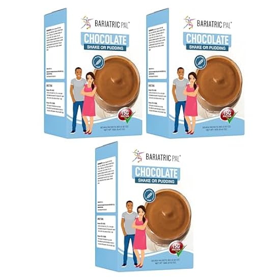 BariatricPal Protein Shake or Pudding - Schokolade (3-P
