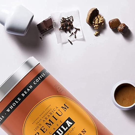 Saula Premium Bourbon Kaffee Beans - 100% Arabica Espresso Blend (2 x 17.6 Oz) 694169872