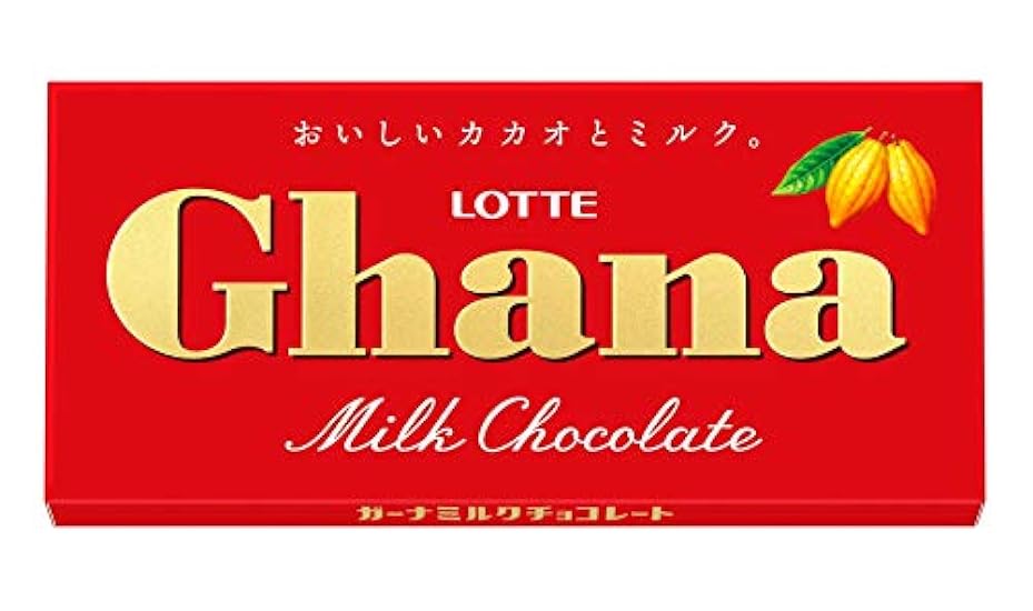 Lotte Ghana milk 50gX10 boxes 404517743