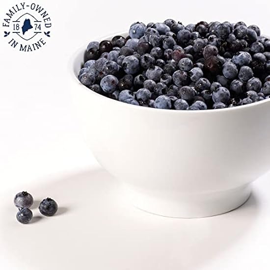 Wyman’s Frozen Wild Blauberries | No Preservatives, Non-GMO Certified | 18 Pounds Total of Fresh Frozen Fruit - 3LB per Beutel (6 Pack) 736289408