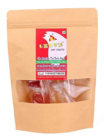 Leeve Brand Meetha Mango Bar Papad & Dry Litchi Cubes R