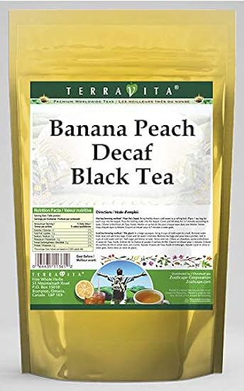 Banana Peach Decaf Schwarz Tee (50 Teebeutel, ZIN: 5378