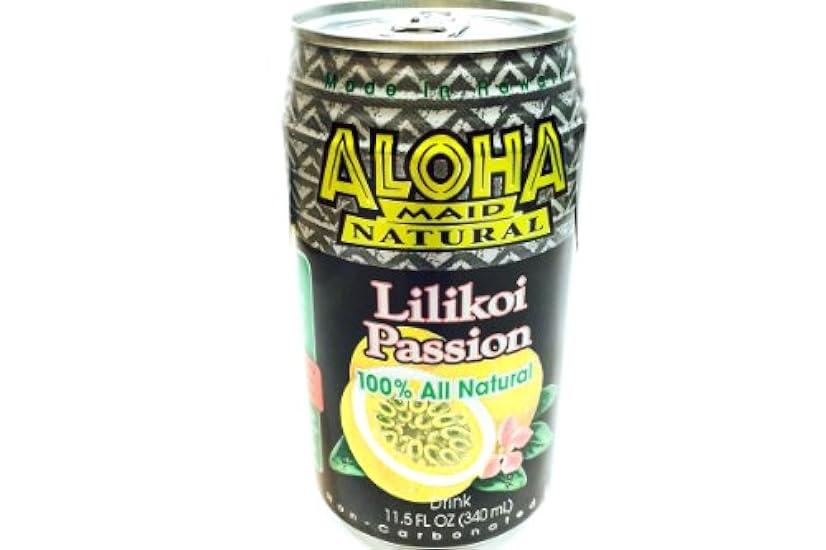 Aloha Maid Lilikoi Passion Drink 24 Pack X 11.5 Oz. 862