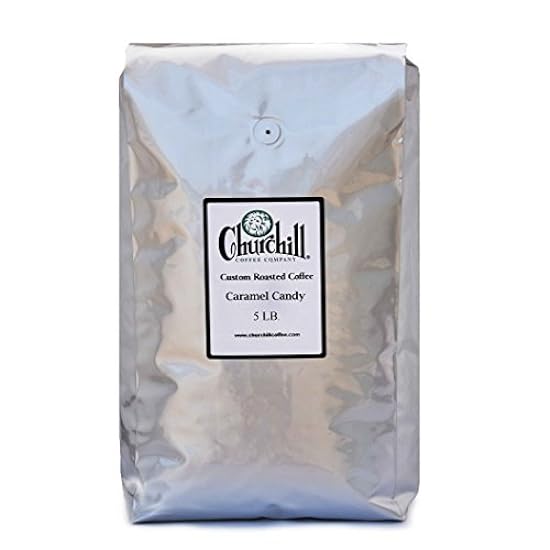 Churchill Kaffee Caramel Candy 5 lb - Whole Bean (Decaf