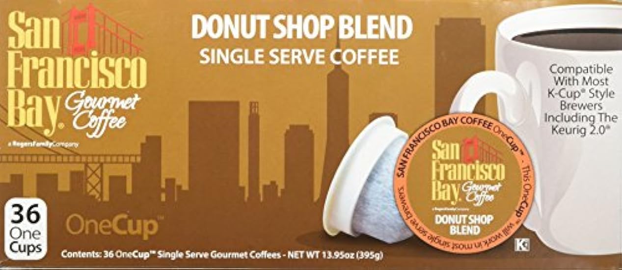 SAN FRANCISCO BAY ONECUP, 36-DONUT SHOP COFFEE 61328149