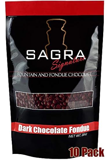 Sagra Dark Schokolade Fondue - 17.5 Lbs. 219470986
