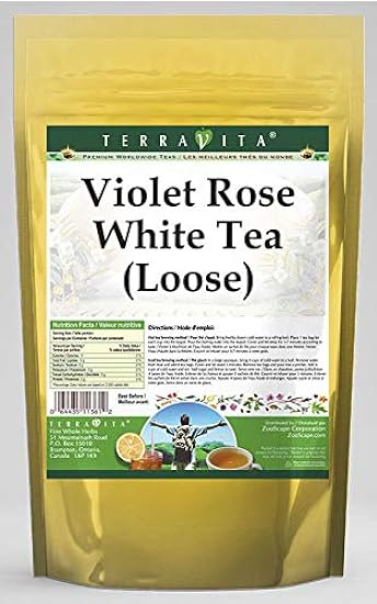 Violet Rose Weiß Tee (Loose) (8 oz, ZIN: 541520) - 3 Pa