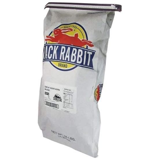 Jack Rabbit Great Northern Beans - 25 lb. package, 1 pa