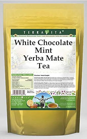 Weiß Schokolade Mint Yerba Mate Tee (25 Teebeutel, ZIN:
