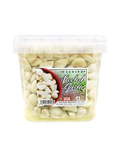 Premium Fresh Peeled Garlic Cloves 5 Pound (Pack of 1) 87059525