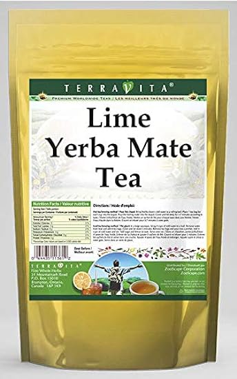 Lime Yerba Mate Tee (25 Teebeutel, ZIN: 553930) - 3 Pack 474311688