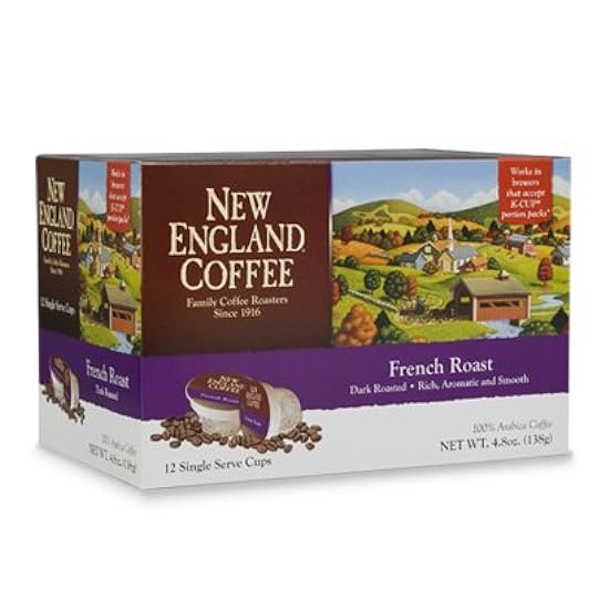 New England Kaffee French Roast K-Cups 891204269