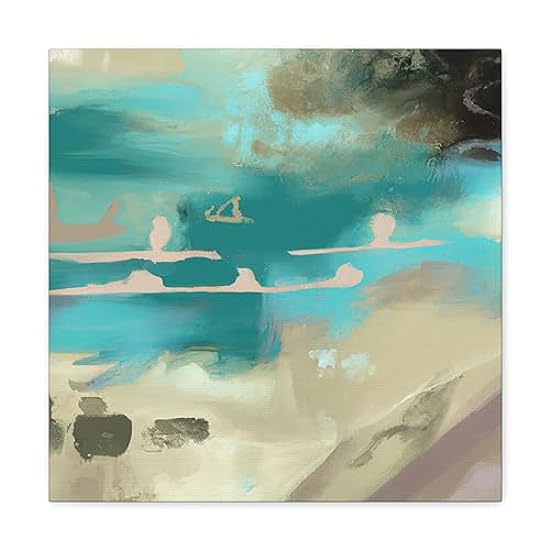 Oceanic Freedom Ebb Tide - Canvas 16″ x 16″ / Premium Gallery Wraps (1.25″) 216273821