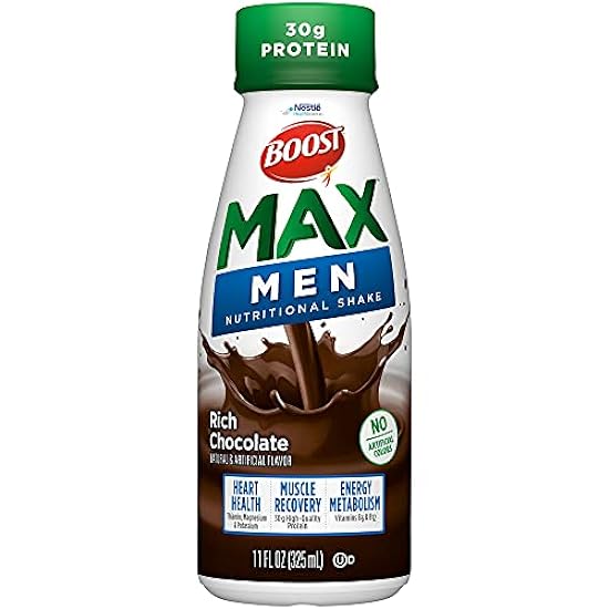 BOOST Max Nutritional Drink, 30g Protein, Rich Schokola