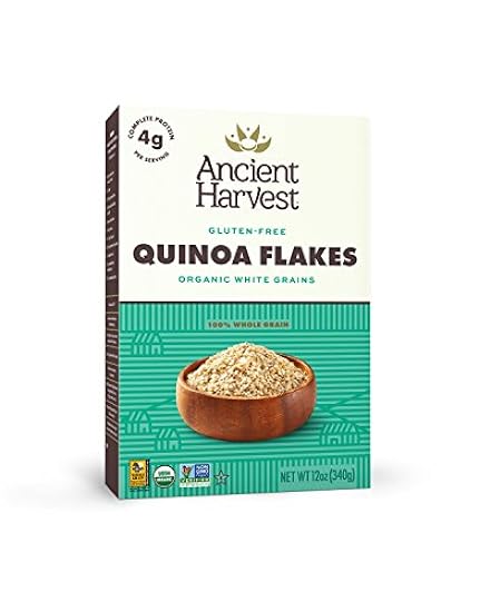 Ancient Harvest Organic Quinoa Flakes Cereal, 12 Ounce (Pack of 6) 608241706