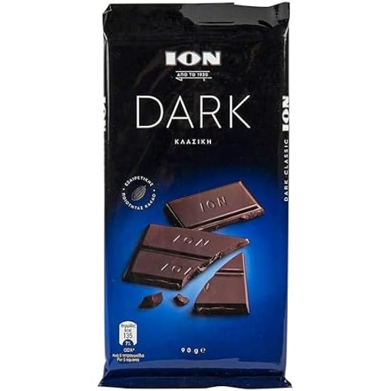 Ion dark chocolate clasic 90gr 3packs 447688500