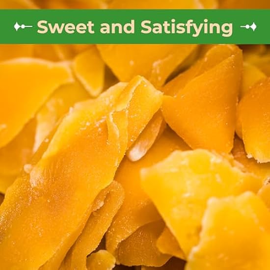 Sincerely Nuts Dried Organic Mango Slices (5 LB)- Gluten-Free Food, Vegan, and Kosher Snack-Nutritious and Satisfying Tropical Fruit-High in Vital Nutrients-Healthy Alternative for Sweet Tooth 612628107