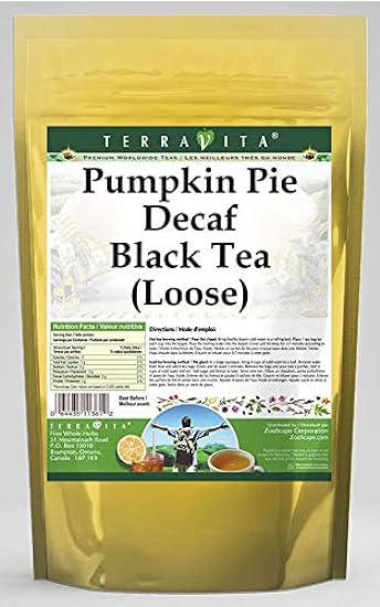 Pumpkin Pie Decaf Schwarz Tee (Loose) (4 oz, ZIN: 53505