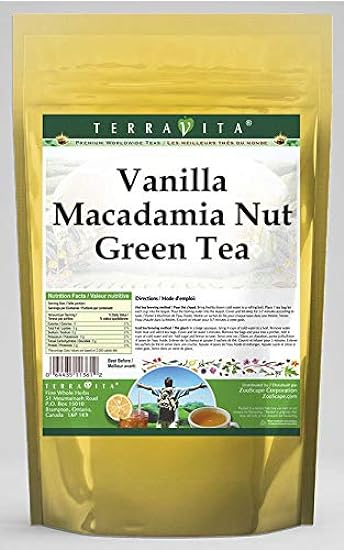 Vanilla Macadamia Nut Grün Tee (50 Teebeutel, ZIN: 5345
