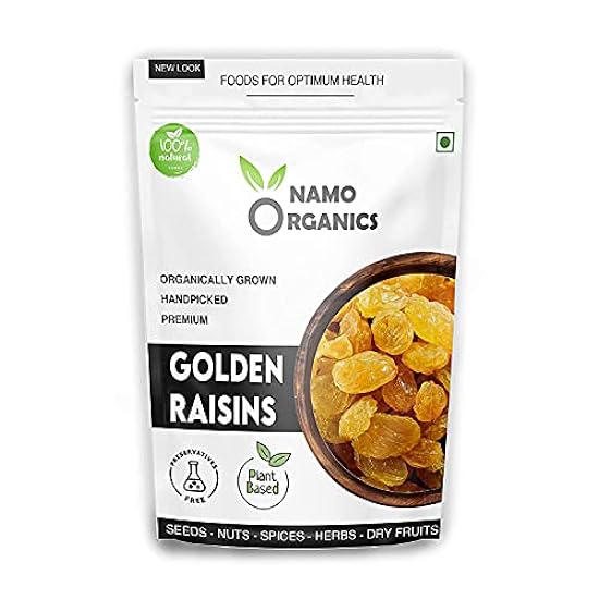 Admart Namo Organics - Premium Golden Raisins (Kishmish