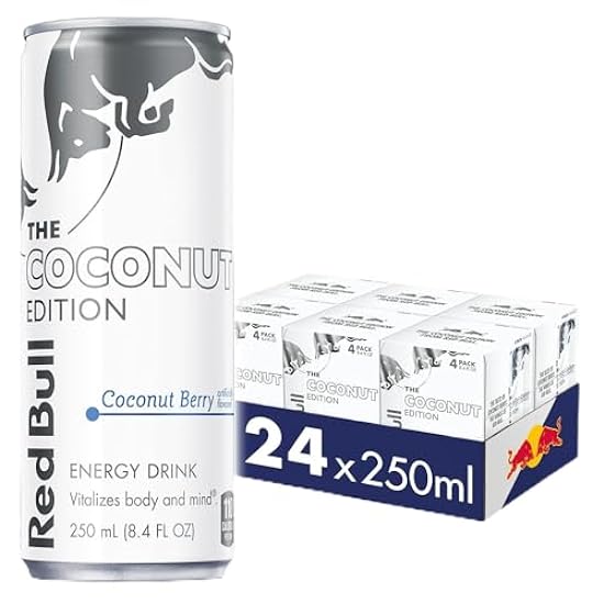 Red Bull Energy Drink, The Coconut Edition, 8.4 Fl Oz, 