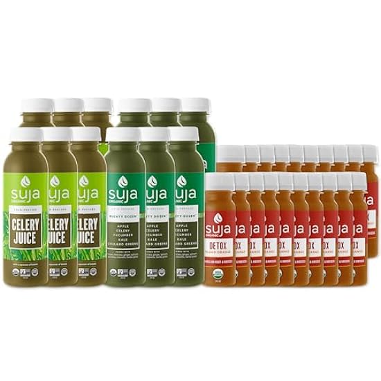 Suja Organic Detox Juice Cleanse, 6-Day Program (Celery