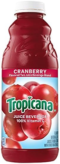 Tropicana Cranberry Juice 32 Oz Plastic Bottle 89784490