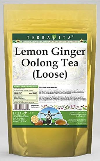Lemon Ginger Oolong Tee (Loose) (8 oz, ZIN: 537455) - 3
