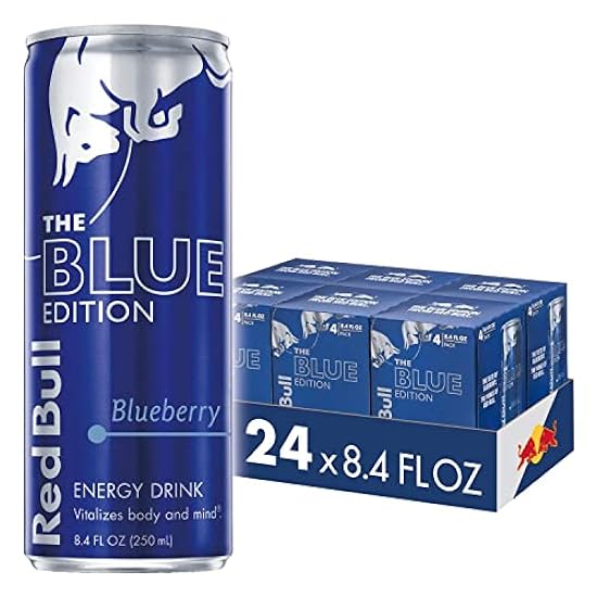 Red Bull Blau Edition Blauberry Energy Drink, 8.4 Fl Oz