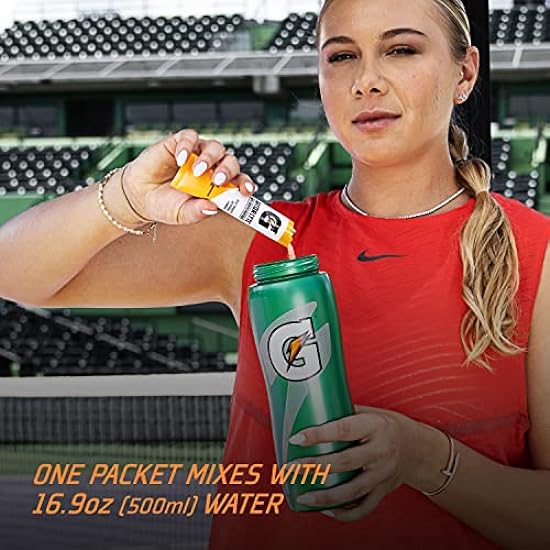 Gatorlyte Rapid Rehydration Electrolyte Beverage, Orange, Lower Sugar, Specialized Blend of 5 Electrolytes, No Artificial Sweeteners or Flavors, Scientifically Formulated for Rapid Rehydration, 48 pack. 1 pack mixes with 16.9oz (500ml) water.​ 805343179