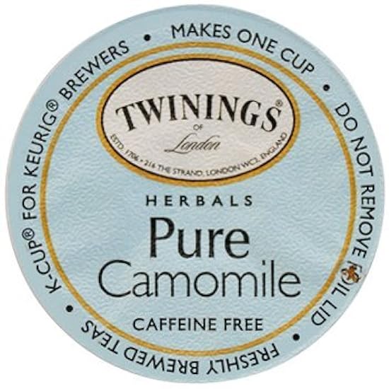Twinings Herbal Camomile Tee K-Cup Pods for Keurig, Nat