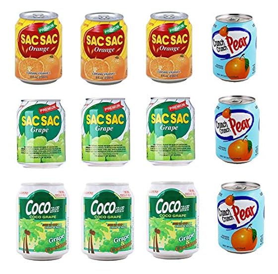 LOTTE Variety Fruits Juice Box Deal - SACSAC ORANGE, GR