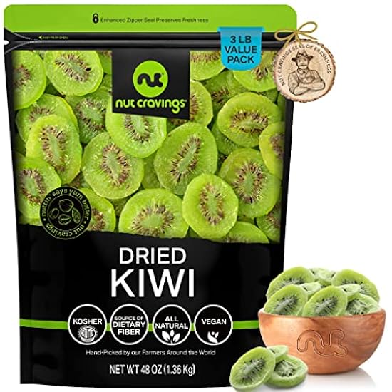 Nut Cravings Trockenfrüchte - Sun Dried Kiwi Slices, wi