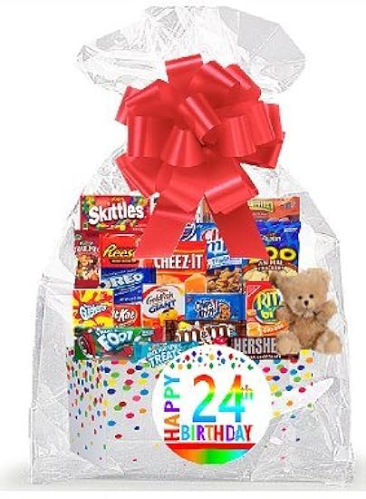 CakeSupplyShop Item#024BSG Happy 24th Birthday Rainbow 