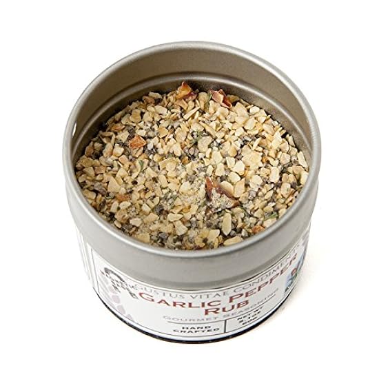 Complete Gourmet Seasonings, Spices and Sea Salts Collection - Non GMO - 20 Magnetic Tins - Artisanal Seasonings - Crafted in Small Batches by Gustus Vitae | #29 330619283