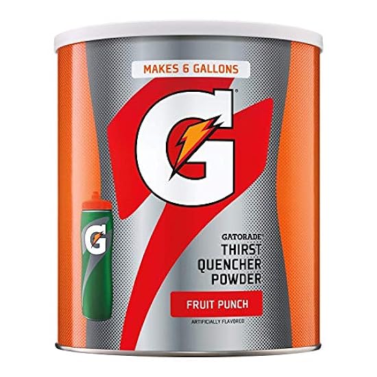 Gatorade Powder Canister Fruit Punch, 51 Ounce (Pack of