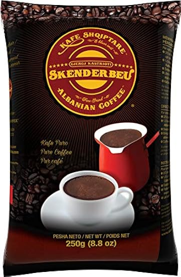Albanian Kaffee® SKENDERBEU 8.8 Oz / 250 gr (20 PACK) 1
